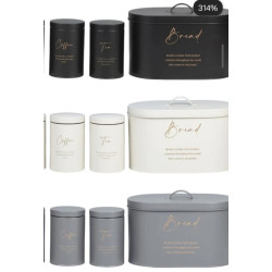 Bread and Tea Storage Containers