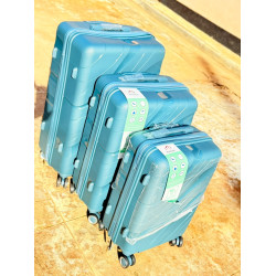 Light Blue Luggage Set