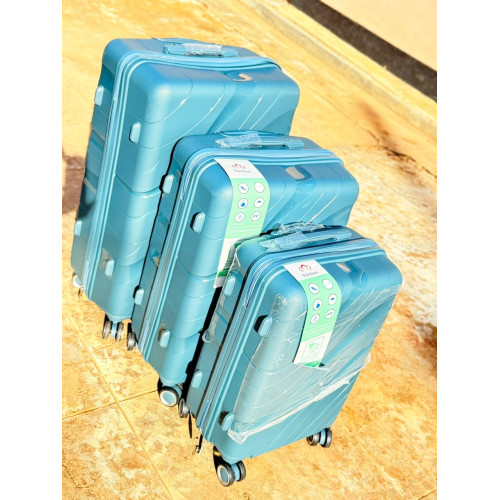 Light Blue Luggage Set Light Blue Luggage Set
