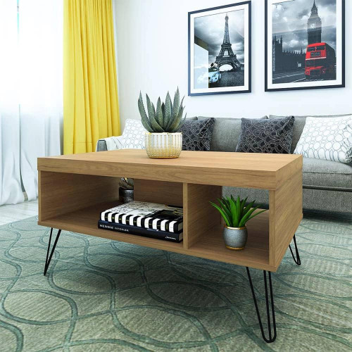 Modern Coffee Table with Hairpin Legs Modern Coffee Table with Hairpin Legs