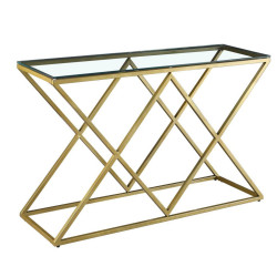 Modern Glass Top Console Table Modern Glass Top Console Table