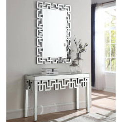 Modern Mirrored Console Table