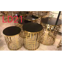 Modern Round Metal Side Table Modern Round Metal Side Table