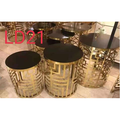 Modern Round Metal Side Table Modern Round Metal Side Table